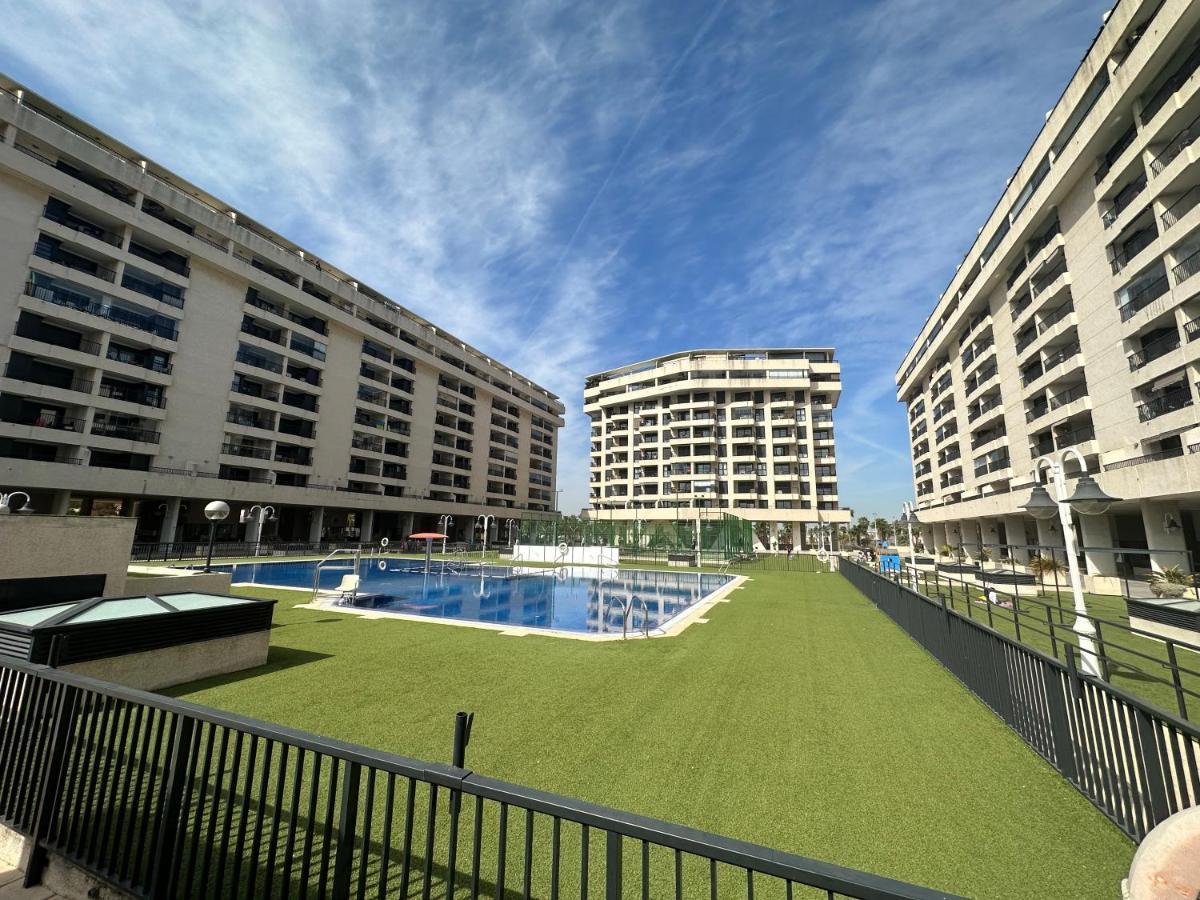 Sunny Patacona Seaview Lägenhet Valencia Exteriör bild